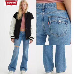 Levi's Noughties Bootcut Jeans Women’s Size 29 Stretch Dark Blue